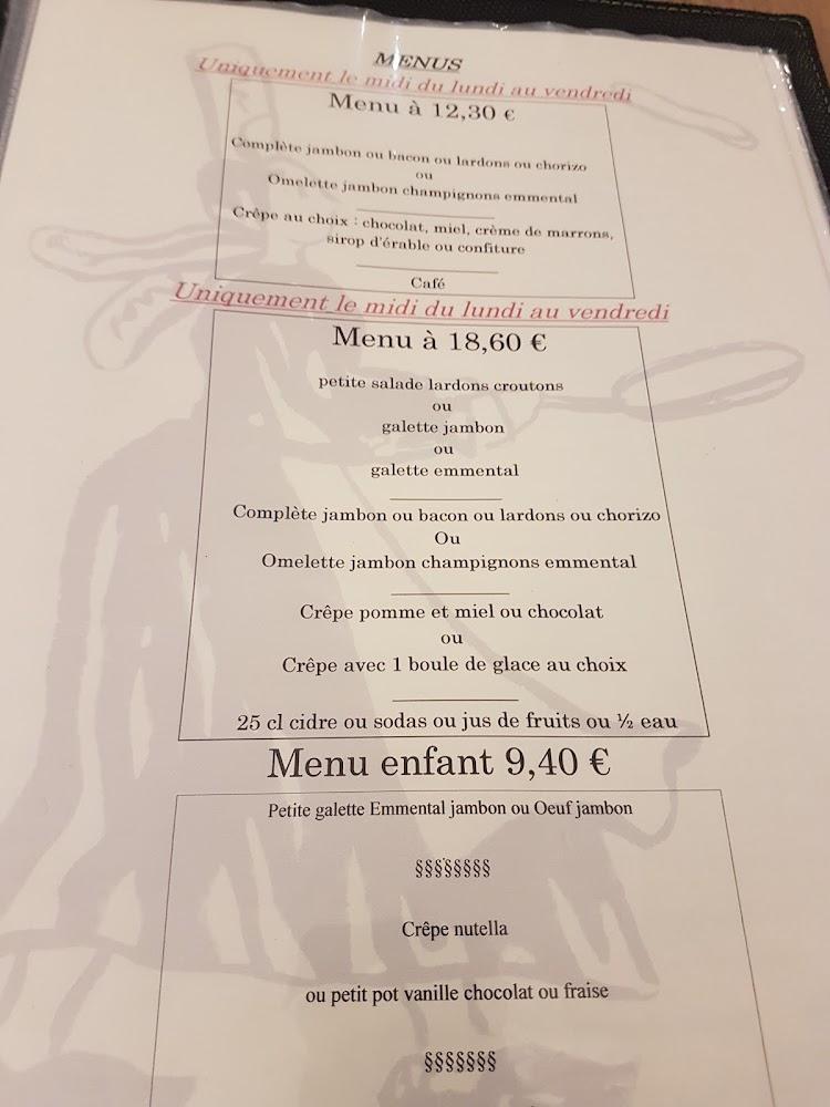 Crèperie La Bigouden - Menu Image 4
